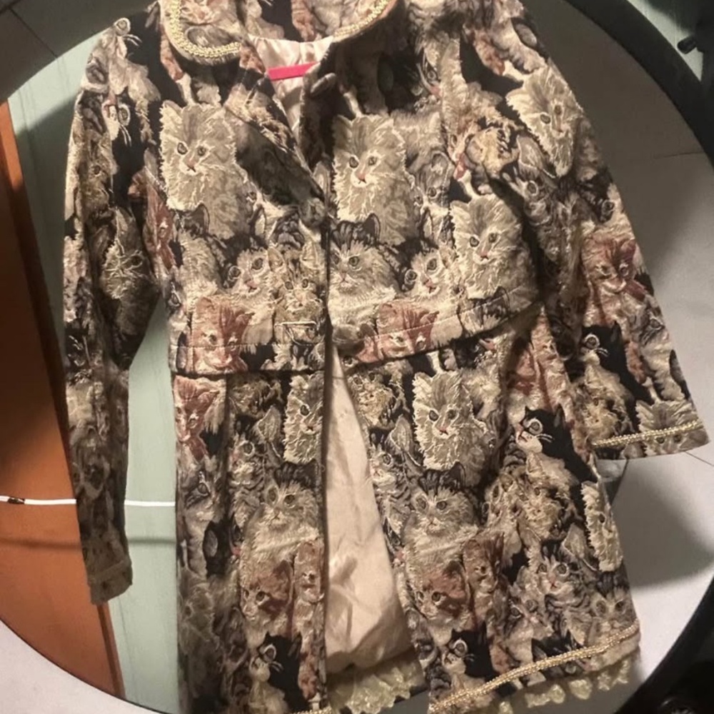 Novelty cat coat